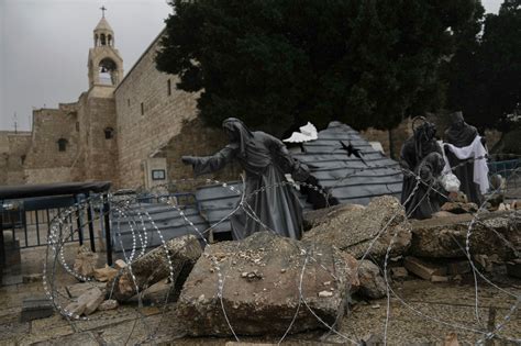 On Christmas Eve, Bethlehem resembles a ghost town. Celebrations are halted due to Israel-Hamas war.